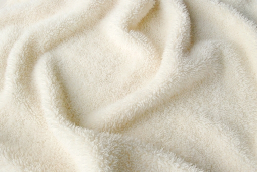 白の毛布